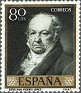 Spain 1958 Goya 80 CTS Green Edifil 1215. España 1958 1215. Uploaded by susofe